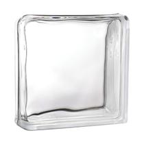 Tijolo de Vidro 19 x 19 x 8 cm Liso Translúcido 2 Lados Tradestar