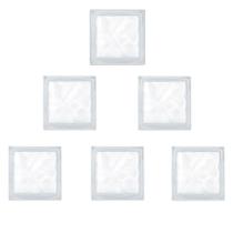 Tijolo de Vidro Modaza Cloudy 19 x 19 x 8 cm - 6 Unidades Tijolo de Vidro Modaza Cloudy 19 x 19 x 8 cm - 6 Unidades
