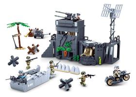 Tijolos de construção Sluban M38-B0861 Wii-The Atlantic Wall