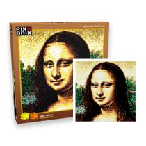 Tijolos de quebra-cabeça Pixel Art Pix Brix Mona Lisa 6.400 peças