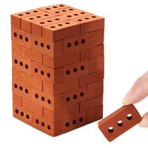 Tijolos em miniatura Civaner 80 unidades em escala 1/12 para construção DIY