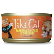 Tiki cat grill sardinha 80g lata Tiki cat grill sardinha 80g lata