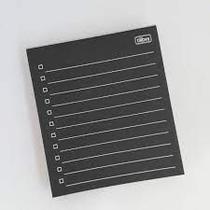Tilembrete Checklist Preto - 100 Folhas 80x91mm 75g/m²