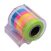 Tili notes roller (nota adesiva em rolo) 5 cores - 5 rolos de 10mmx5m cada - TILIBRA
