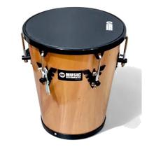 Timba phx madeira verniz napa 35x10 aro preto pele preta