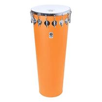 Timbal timbra 14x90cm laranja c/aro cromado pele leitosa 16af