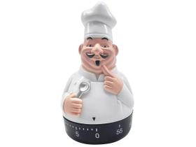 Timer 60 Minutos Cozinheiro em Plástico Hauskraft 10x6 cm Timer 60 Minutos Cozinheiro em Plástico Hauskraft 10x6 cm