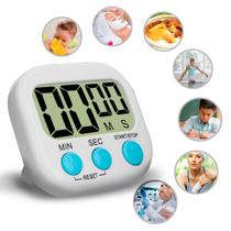 Timer Alarme Sonoro Digital Cronometro Cozinha Temporizador C/Imã - Dolce Home