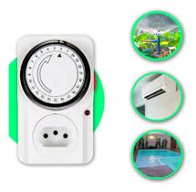 Timer Analógico Bivolt Programável - Controle Liga/Desliga