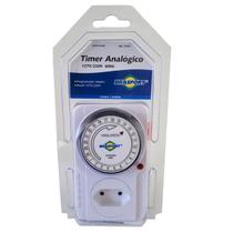 Timer Analógico Bivolt Temporizador Programável Liga Desliga Cafeteira Luz Timer Analógico Bivolt Temporizador Programável Liga Desliga Cafeteira Luz