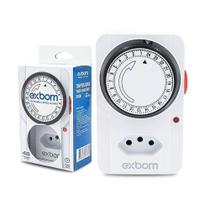 Timer Analógico Temporizador De Tomadas Bivolt Exbom