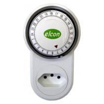 Timer Analógico Temporizador Mecanico Elcon Bivolt Tm 22 96 programas