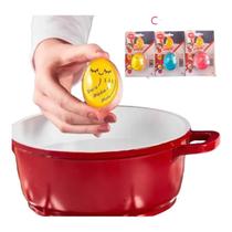 Timer Cozimento de Ovo Ponto Certo Temporizador Termômetro