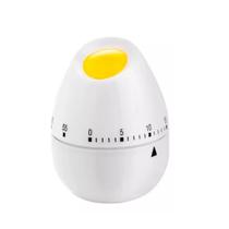 Timer cronômetro temporizador cozinha formato ovo 60 minutos