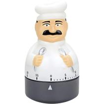 Timer de Cozinha Chef - 10x6x6cm UNICA Timer de Cozinha Chef - 10x6x6cm UNICA