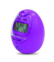 Timer de cozinha digital ovo contador progressivo e regressivo lilas incoterm.