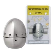 Timer de cozinha Ovo inox