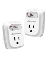 Timer DEWENWILS Indoor Countdown Outlet 125V 15A 1000W, pacote com 2