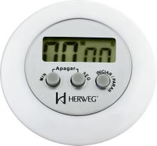 Timer Digital Branco Herweg 3308