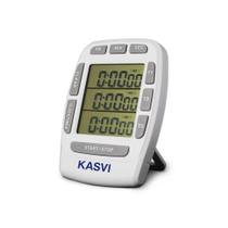 Timer Digital Com 3 Canais Independentes Kasvi