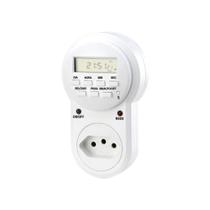 Timer Digital E Temporizador Tomada Energia Bivolt 2000w Kzi