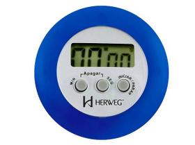 Timer Digital Herweg 3308 New - Azul Timer Digital Herweg 3308 New - Azul