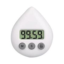 Timer Digital LCD À Prova d'Água Com Ventosa Para Cozinha, Banheiro E Cronometragem De Exercícios Em Timer Digital LCD À Prova d'Água Com Ventosa Para Cozinha, Banheiro E Cronometragem De Exercícios Em