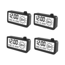 Timer Digital Pomodoro Preto 60min, Relógio Despertador, Ferramenta De Gestão De Tempo Para Estudo,