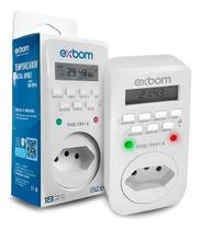 Timer Digital Programável Bivolt 18 Programações Tomada Smart