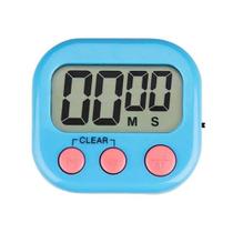 Timer Digital RH-118 com Função Cronômetro Ímã Magnético e Alarme para Cozinha Azul OEM Timer Digital RH-118 com Função Cronômetro Ímã Magnético e Alarme para Cozinha Azul OEM