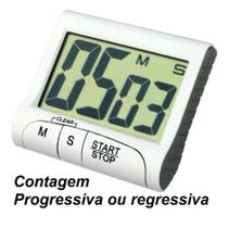 Timer Digital Temporizador Cronômetro Cozinha Imã Regressivo