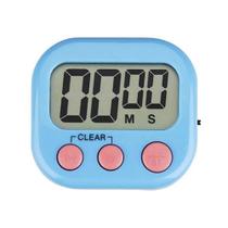 Timer Digital Temporizador de Cozinha Contagem Regressiva Cronômetro com Imã Magnético Alarme Azul