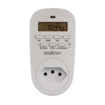 Timer Digital Temporizador para Tomada Bivolt Exatron Bivolt