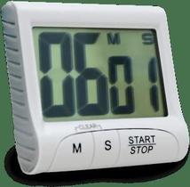 Timer e cronometro digital com ima contagem progressiva e regressiva.