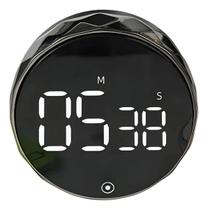 Timer Magnético Temporizador Cozinha Digital Cronômetro Preto Lisa Timer Magnético Temporizador Cozinha Digital Cronômetro Preto Lisa