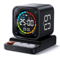 Timer Pomodoro Cubo Ticktime TK3 Silencioso com Vibração e Som