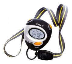 Timer Regressivo Cronômetro Digital Botões Resistente Esportes Technos com Alarme e Data YP2151/8P