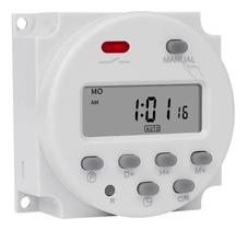 Timer Relé Temp Programável 16 Prog X 7 Dias 220v