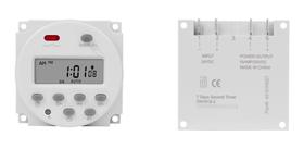 Timer Relé Temp Programável 8 Prog X 7 Dias 1.s (24v )