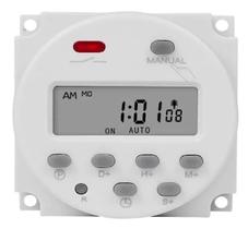 Timer Relé Temp Programável 8 Prog X 7 Dias Min/1s 110v