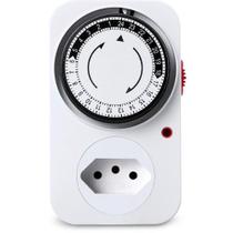 Timer Temporizador Analógico 10A 2P+T Bivolt Elgin