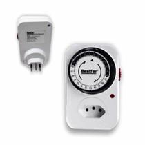 Timer Temporizador Analógico 110v 220v Bivolt Energia 10a - Loja Catariense