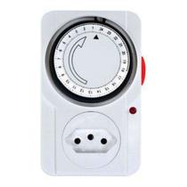 Timer Temporizador Analógico 24 Horas 110/220v Timer Temporizador Analógico 24 Horas 110/220v