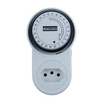 Timer temporizador analógico 24 horas mecânico 10a 120v 220v bivolt bomba de agua piscina Starfer Timer temporizador analógico 24 horas mecânico 10a 120v 220v bivolt bomba de agua piscina Starfer