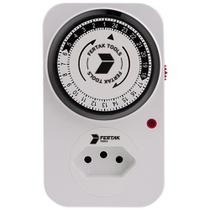 Timer Temporizador Analógico Bivolt Liga/Desliga Fertak