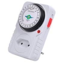 Timer Temporizador Analógico Bivolt para Tomadas BRASFORT