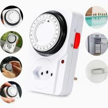Timer Temporizador Analógico Bivolt Tomada 110v/220v Timer Temporizador Analógico Bivolt Tomada 110v/220v