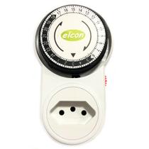 Timer Temporizador Analógico de Tomada Bivolt TM-22 - Elcon