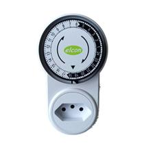 Timer Temporizador Analógico Tomada Bivolt Elcon Tm-22 10a