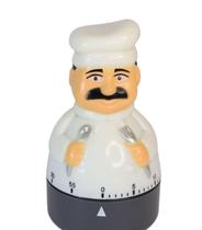 Timer Temporizador Cozinha Cronometro Decorativo 10,2x5,7cm